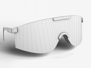 Pit Viper Sport Sunglasses UV Protection Outdoor Sunglasses 3D Model