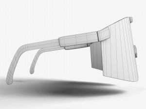 Pit Viper Sport Sunglasses UV Protection Outdoor Sunglasses 3D Model