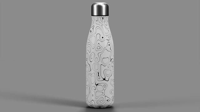 3D model HydroFlask Water Bottle 3D Model VR / AR / low-poly