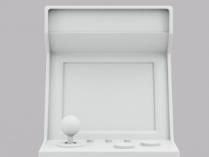 Arcade Machine Retro Miniature Console Modèle 3D