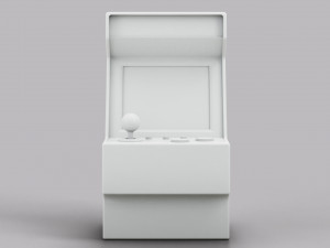 Arcade Machine Retro Miniature Console Modèle 3D