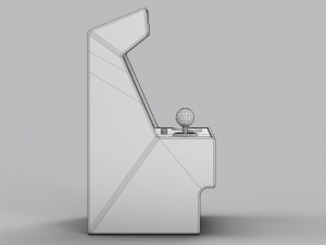 Arcade Machine Retro Miniature Console Modèle 3D