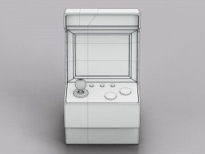 Arcade Machine Retro Miniature Console Modèle 3D