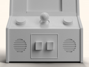 Ms Pacman Mini Arcade Machine Portable Device Modelo 3D