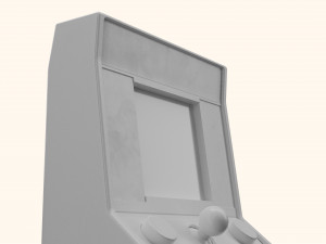 Ms Pacman Mini Arcade Machine Portable Device Modelo 3D