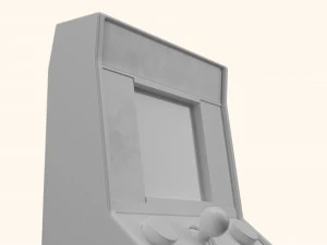 Ms Pacman Mini Arcade Machine Portable Device 3D Model