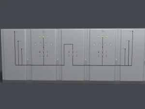 배전반 3D 모델