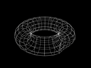 Inflatable Swim Ring Donut 3D Model