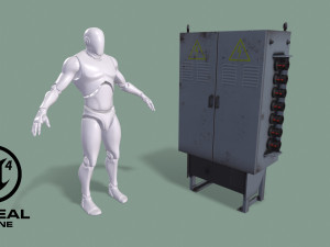 Electrical Transformer 3Dモデル