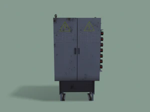 Электрический трансформатор 3D Модель