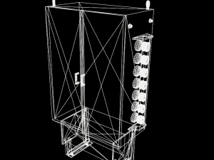 Электрический трансформатор 3D Модель