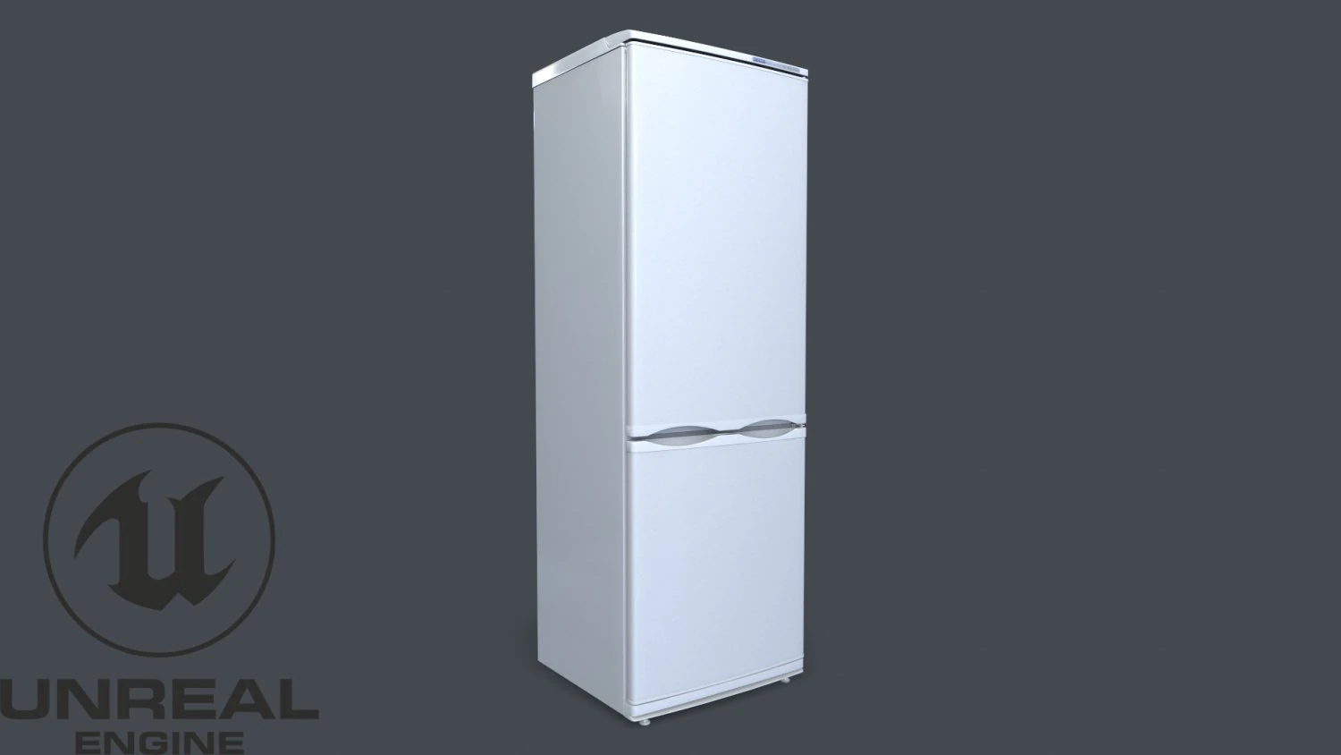 Refrigerator 3D Model .c4d .max .obj .3ds .fbx .stl .blend