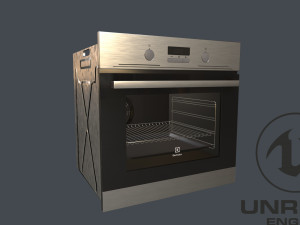 Electrolux oven 3D in 3DExport