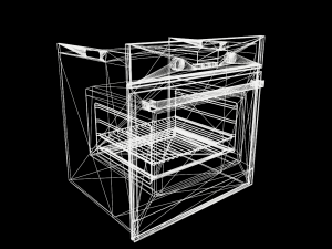 Electrolux oven 3D Model