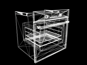 Electrolux oven 3D Model