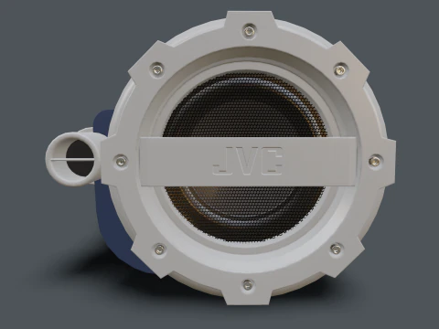 JVC Boombox 3D Model
