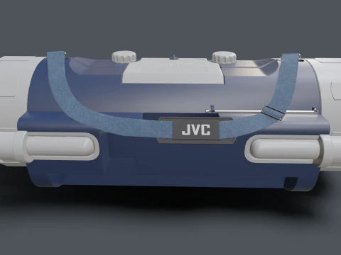JVC Boombox 3D Model