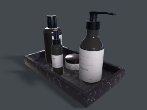 Bath set 3D Model