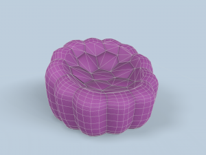 Armchair Modello 3D