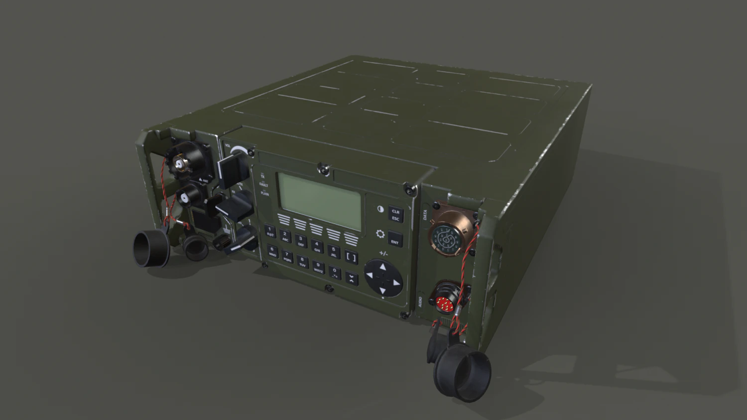 Walkie Talkie 3D Model .c4d .max .obj .3ds .fbx .stl .blend 