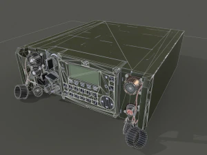 Walkie Talkie 3D Model