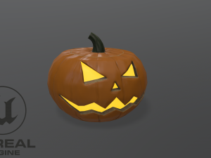Pumpkin for Halloween 3D Model