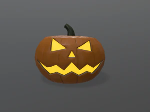 Pumpkin for Halloween 3D Model