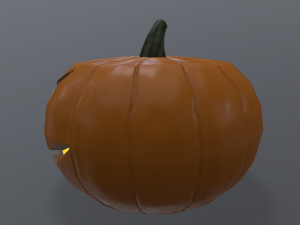 Pumpkin for Halloween 3D Model