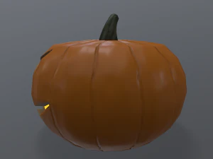 Pumpkin for Halloween 3D Model