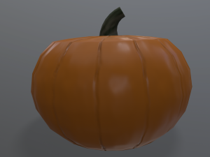 Pumpkin for Halloween 3D Model