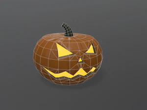 Pumpkin for Halloween 3D Model