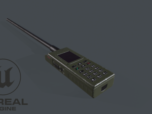 Radio station 3Dモデル