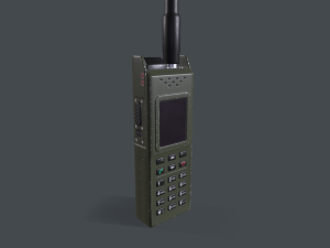 Radio station Modelo 3D