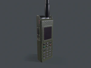 Radio station 3D Model