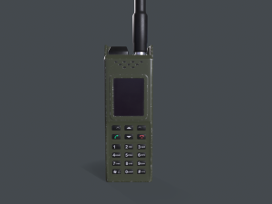 Radio station Modelo 3D