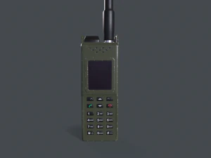 Radio station 3D Model