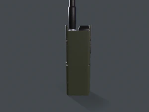 Radio station 3D Model