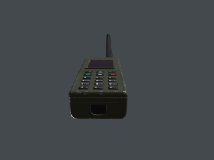 Radio station Modelo 3D