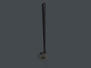 Radio station Modelo 3D