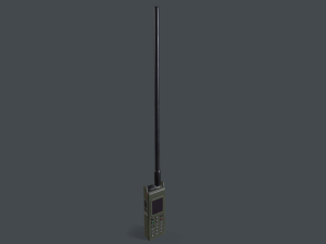 Radio station Modelo 3D