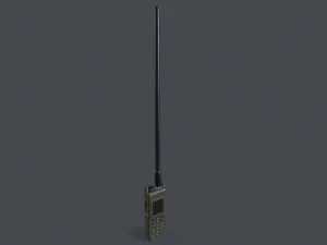 Radio station 3D Model