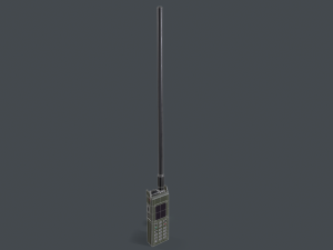 Radio station Modelo 3D