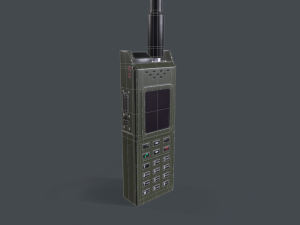 Radio station Modelo 3D