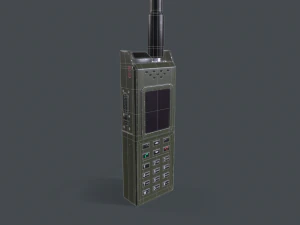Radio station 3D Model