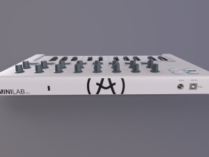 MIDI Arturia MiniLab mkII 3D Model