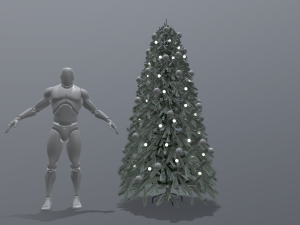 Faux Christmas tree 3D 모델