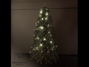 Faux Christmas tree Modelo 3D