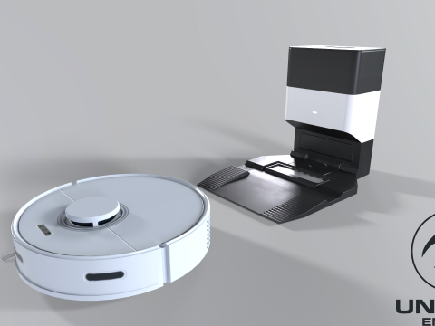 Robot vacuum cleaner 3D मॉडल