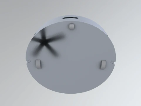Robot vacuum cleaner 3D Model