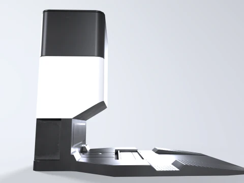 Robot vacuum cleaner 3D Model